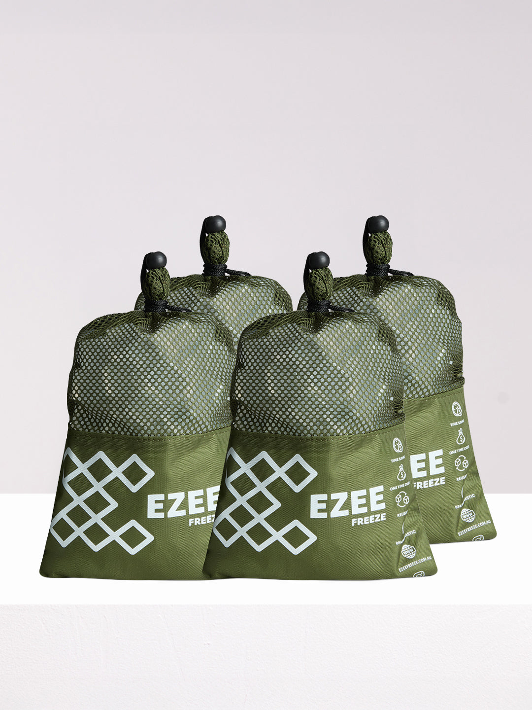 Mini Freeze Clear Ice - 3.5lb Khaki Bag