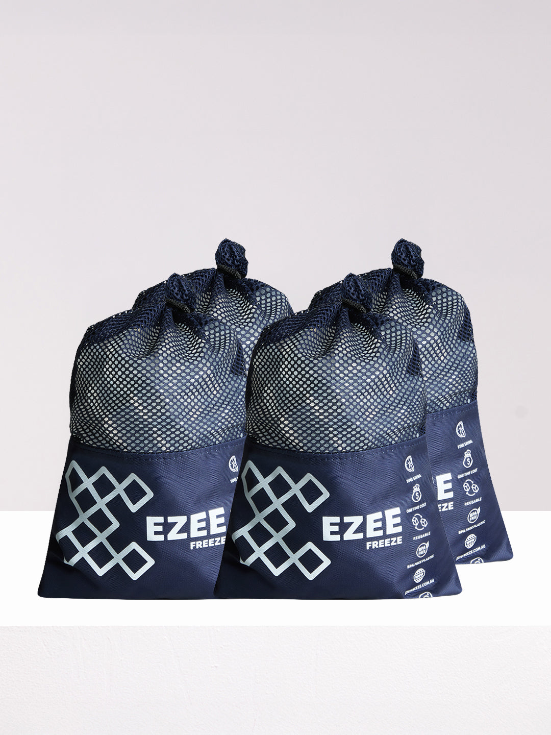 Mini Freeze Clear Ice - 3.5lb Navy Bag