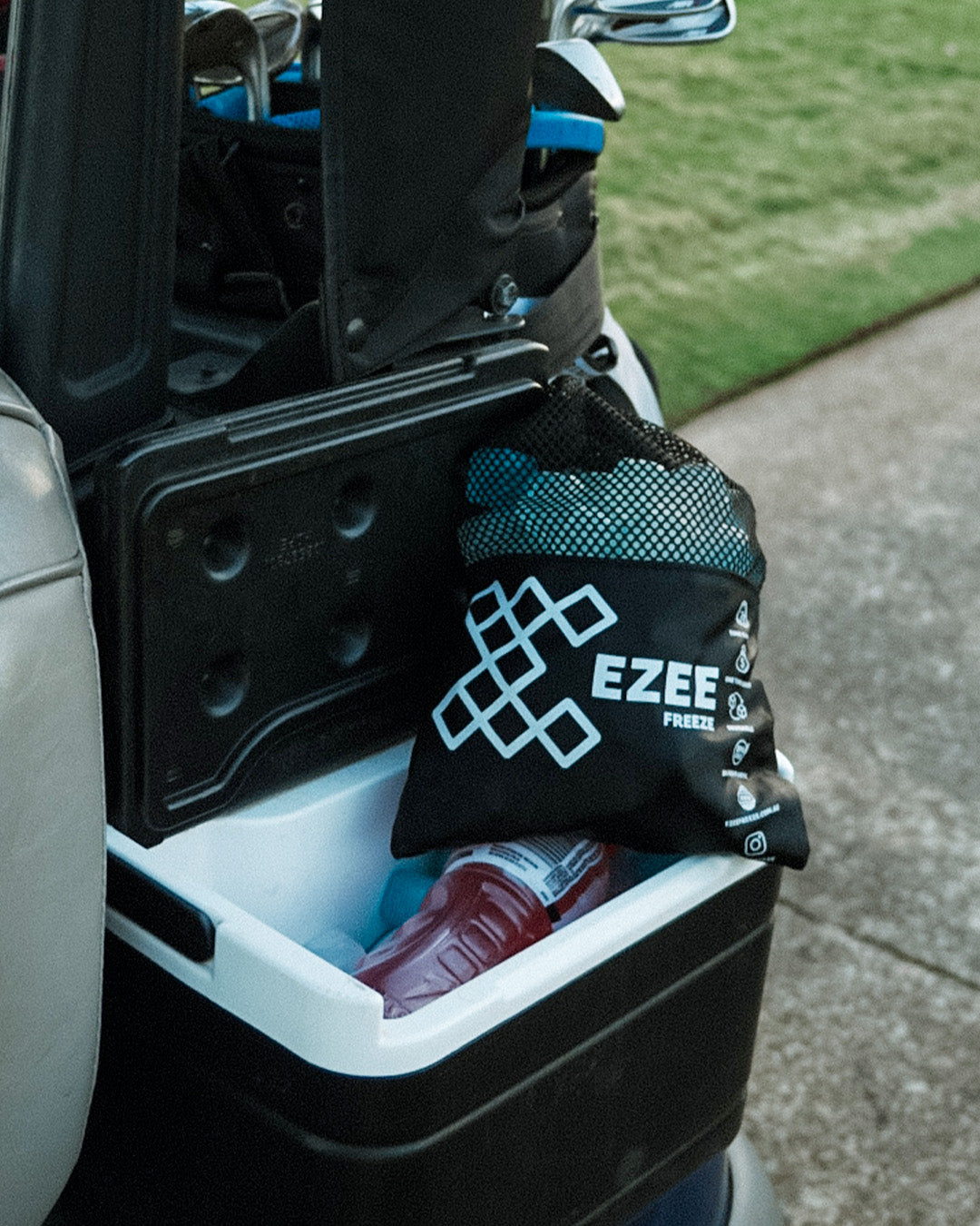 Mini Freeze Blue Ice - 3.5lb Black Bag