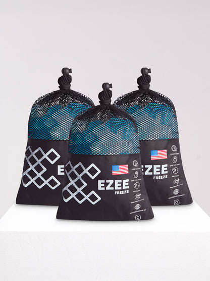 Mini Freeze Blue Ice - 3.5lb Black Bag