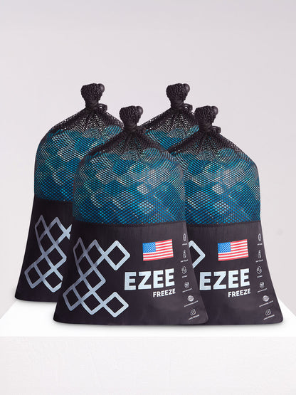 Mega Freeze Blue Ice - 10.5lb Black Bag