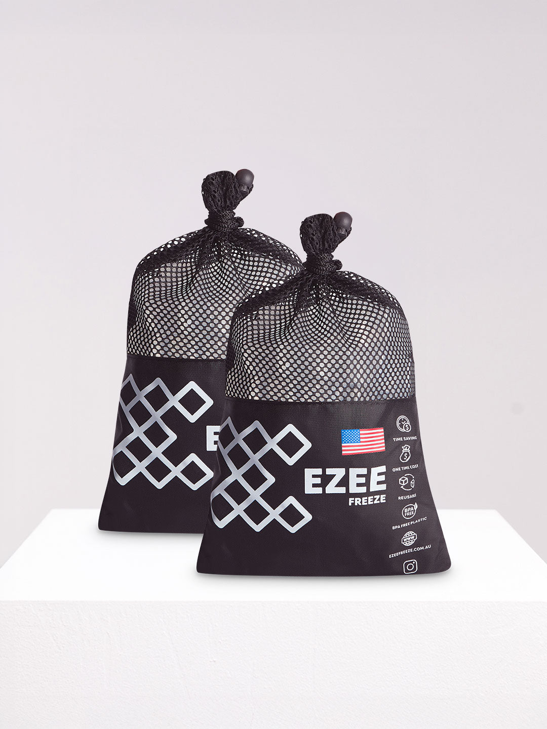 Mini Freeze Clear Ice - 3.5lb Black Bag