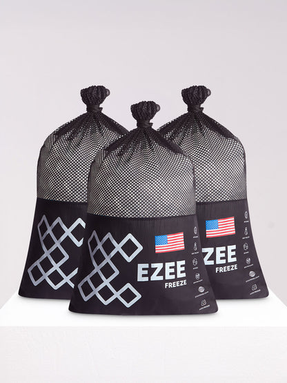 Mega Freeze Clear Ice - 10.5lb Black Bag
