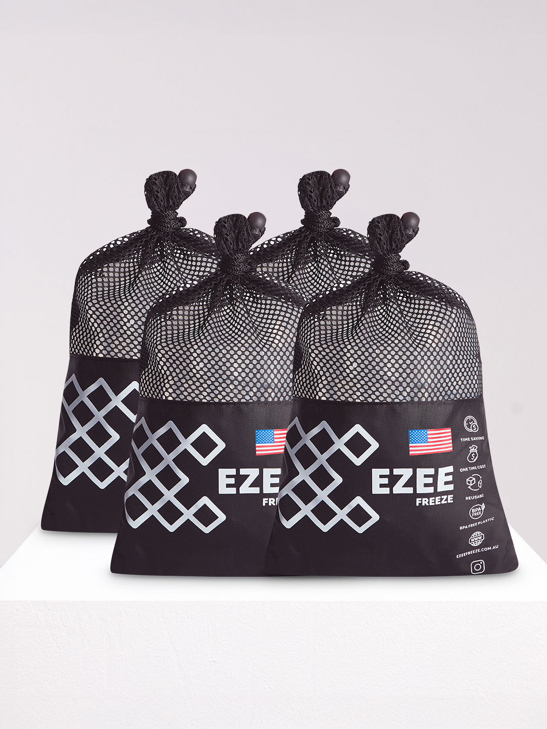 Mini Freeze Clear Ice - 3.5lb Black Bag