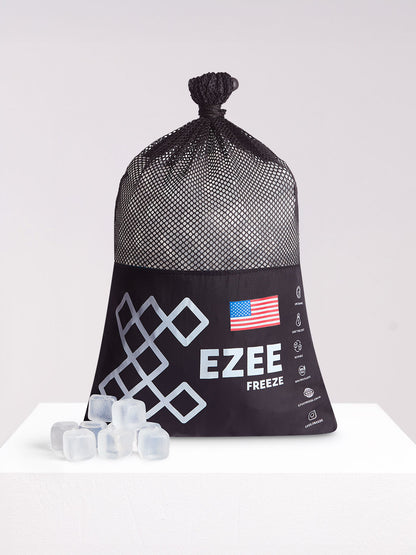 Mega Freeze Clear Ice - 10.5lb Black Bag